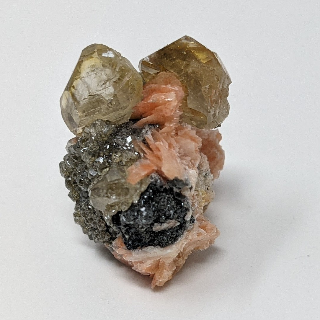 Cerussite with Galena & Barite