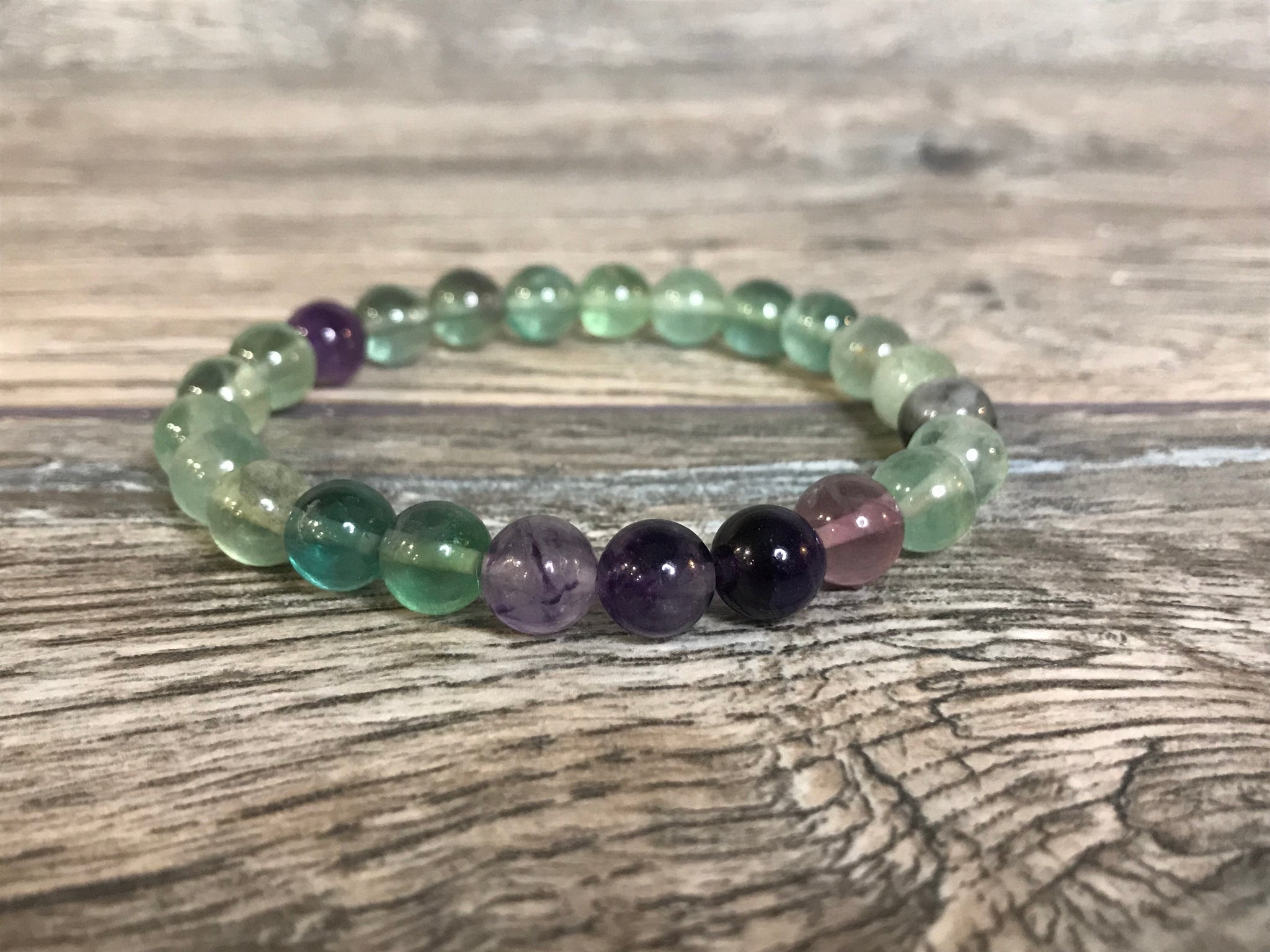 Rainbow Fluorite Bracelet – Rockmystic